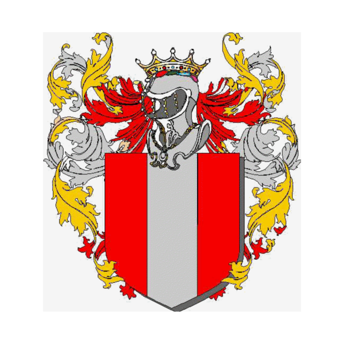 Coat of arms of family Paccadusci