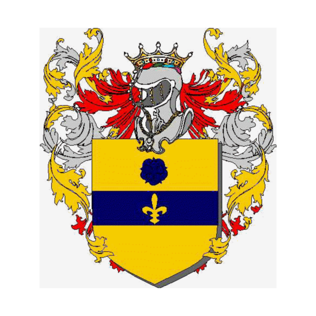 Coat of arms of family Ramina