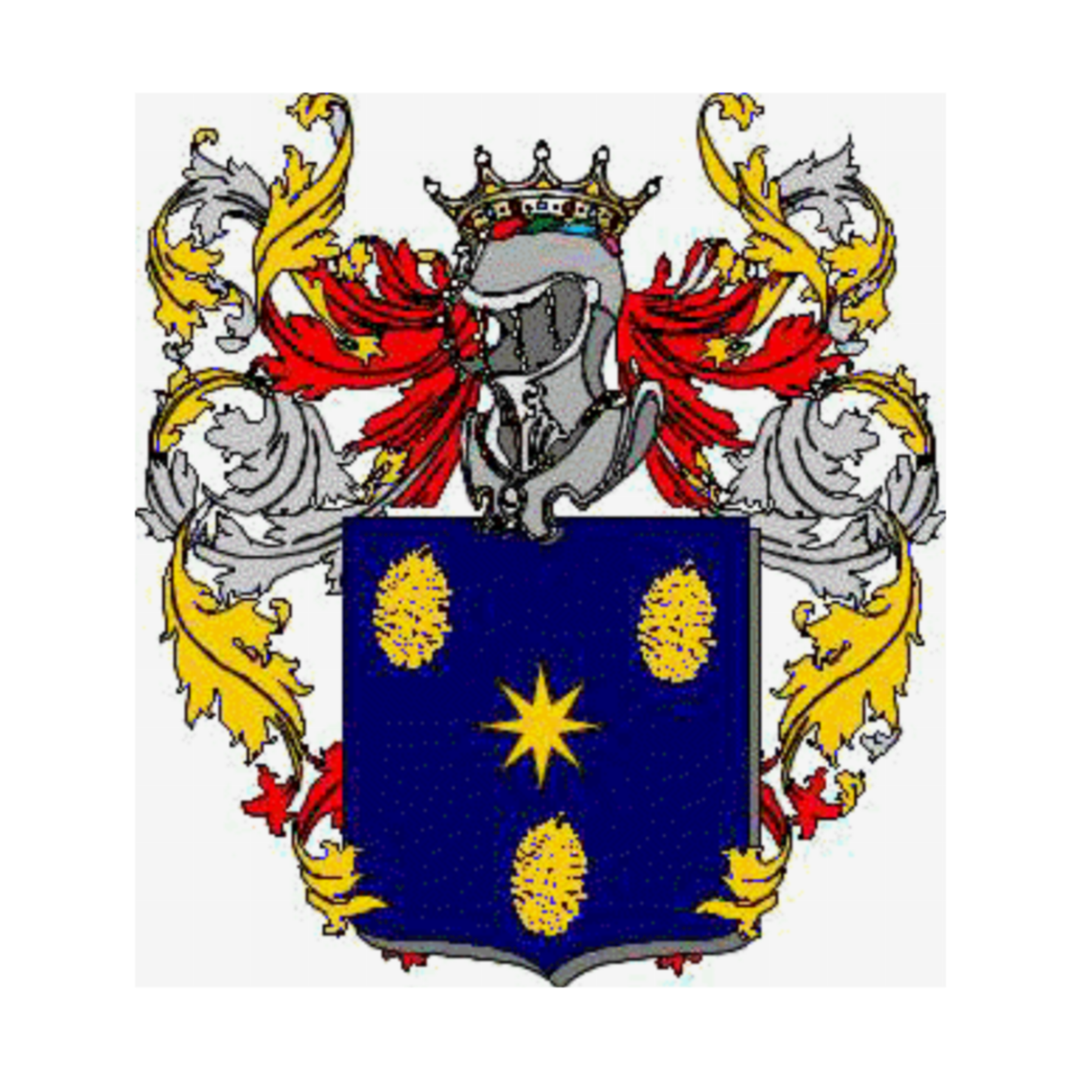 Coat of arms of family Pranzo