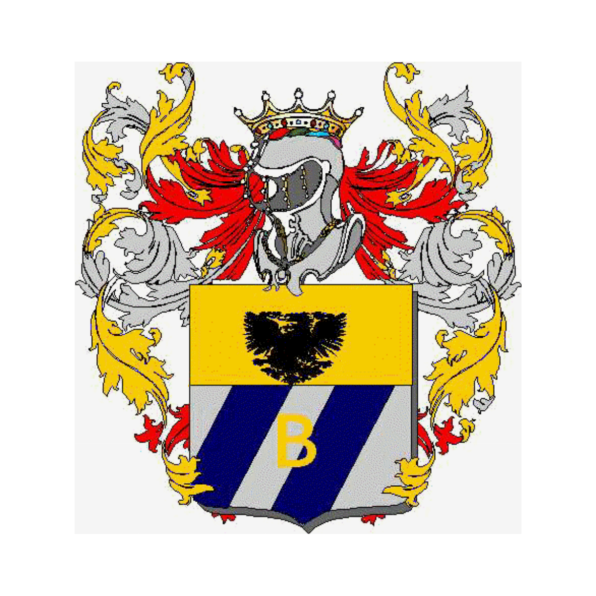 Coat of arms of family Sacchettiello