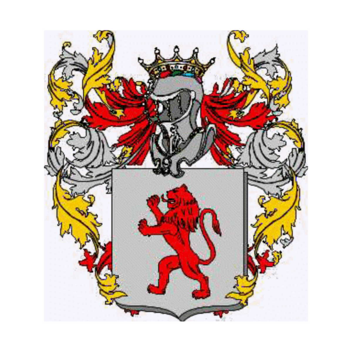 Coat of arms of family Paracchino