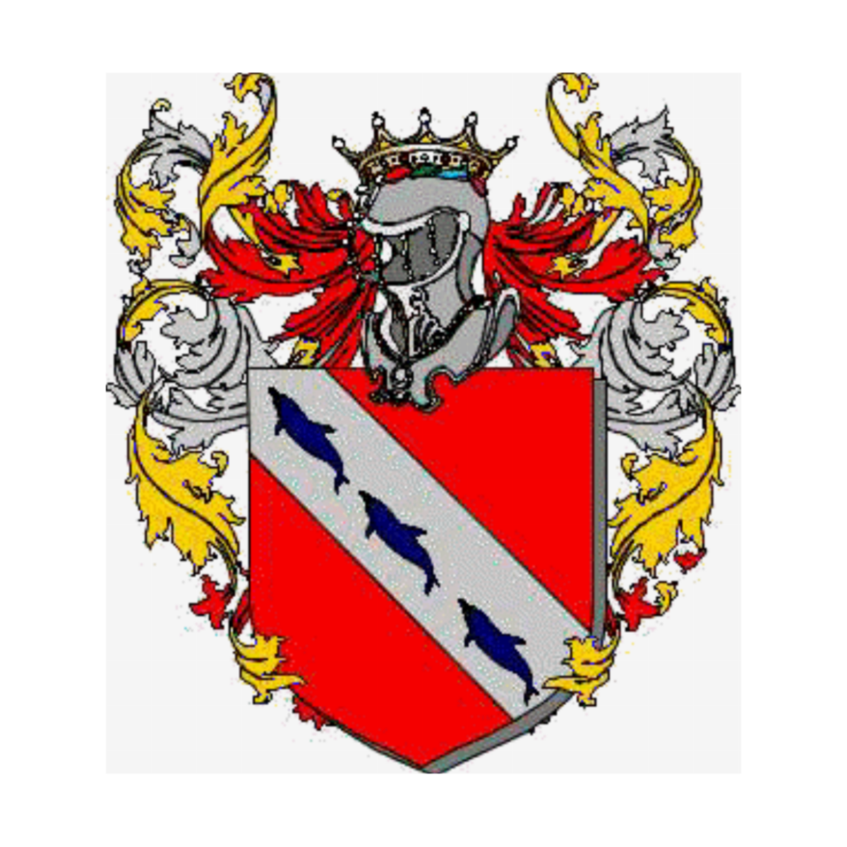 Coat of arms of family Giovacchinia