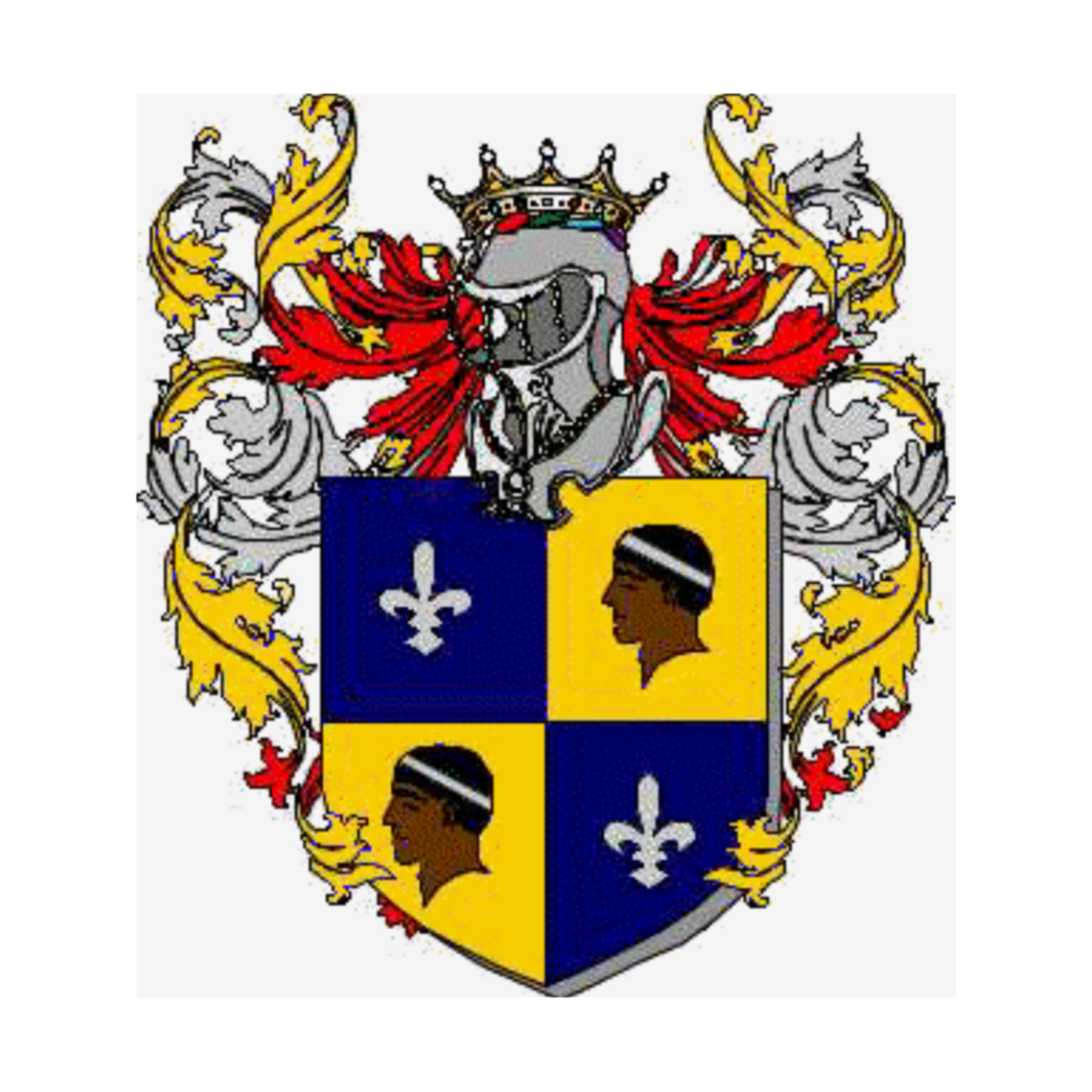 Coat of arms of family Rozzani