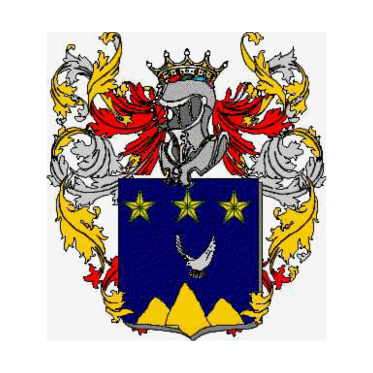 Wappen der Familie Uzzolino