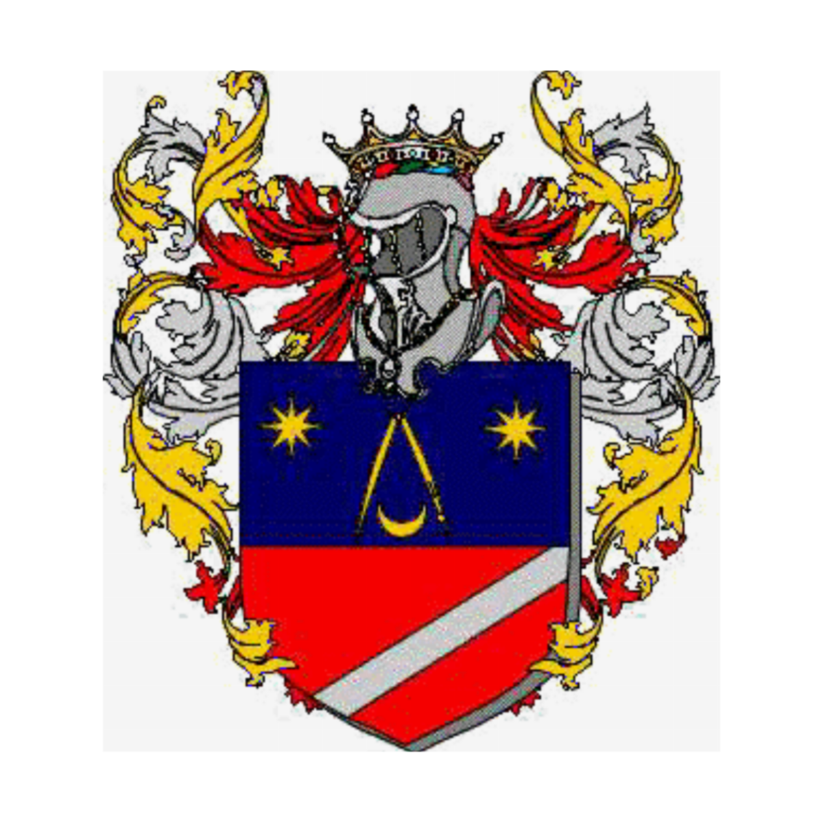 Coat of arms of family Azzarini