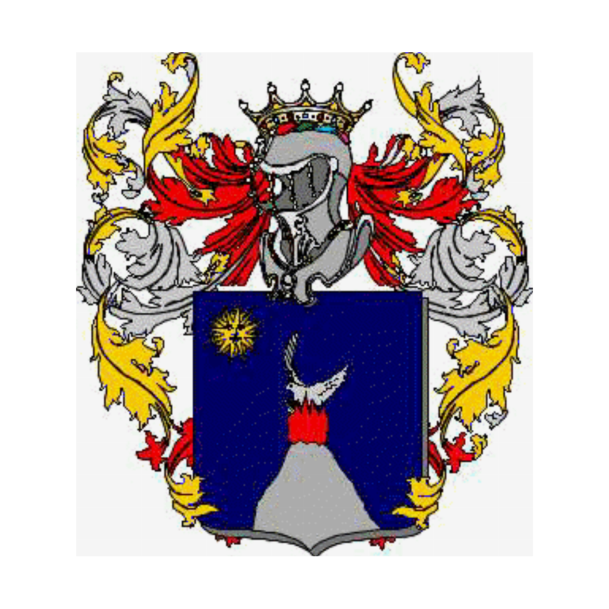 Wappen der Familie Specchiarelli