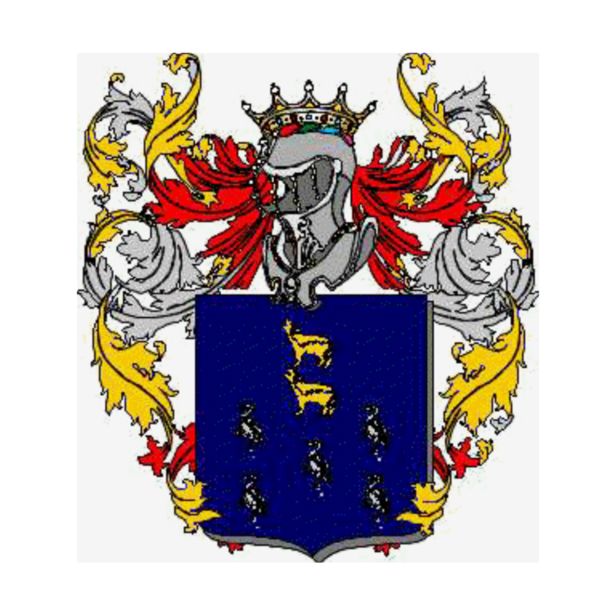 Coat of arms of family Fricchiardi