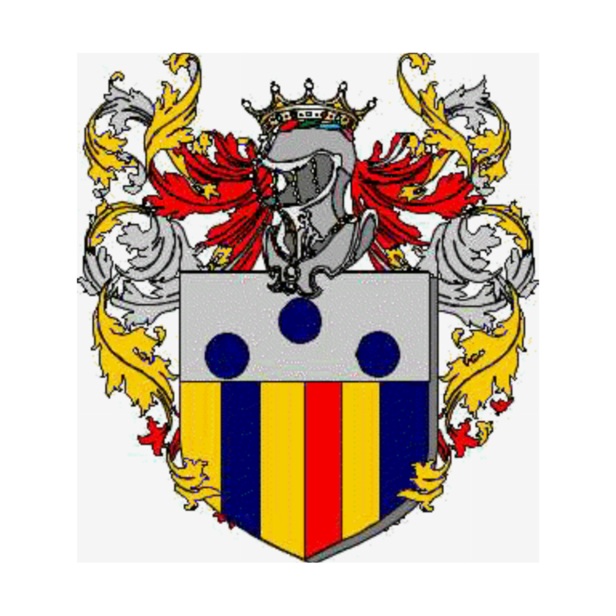 Coat of arms of family Pons De Leon