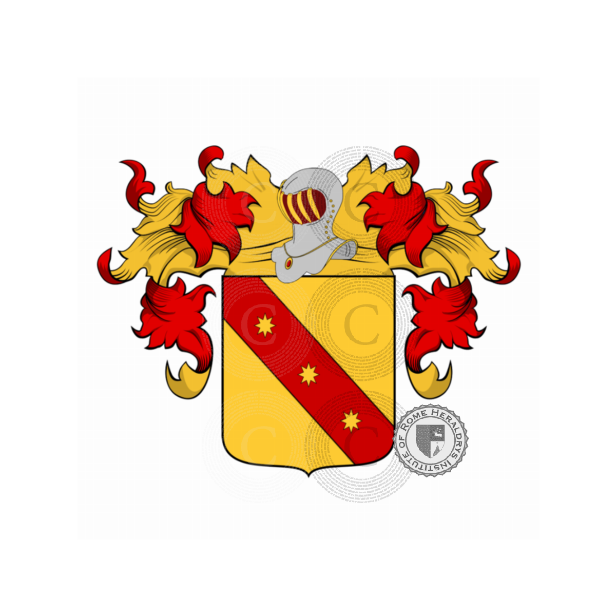 Escudo de la familia Alucchini