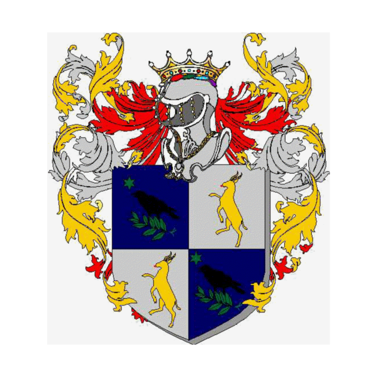 Wappen der Familie Agocchiari