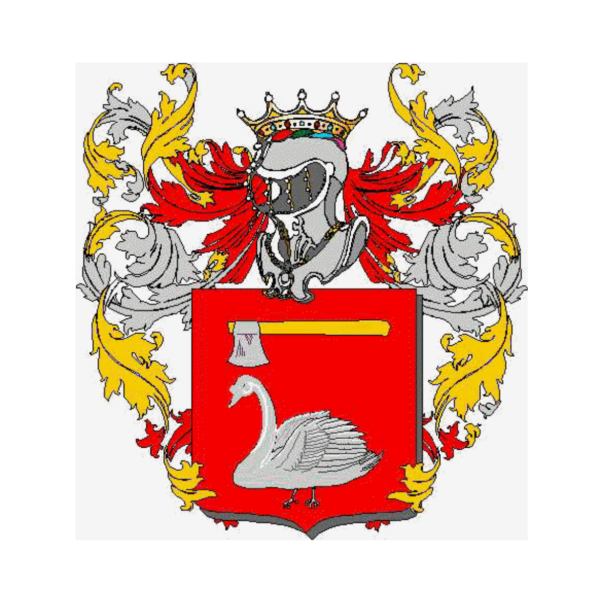 Coat of arms of family Cingone