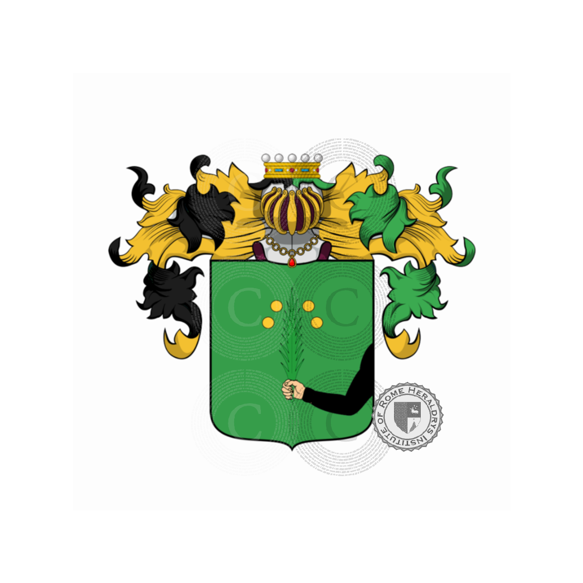 Coat of arms of family Ripalda
