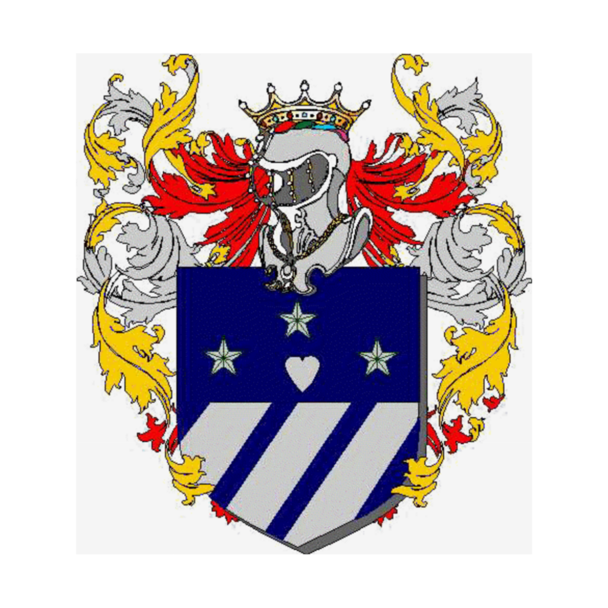 Coat of arms of family Paggini