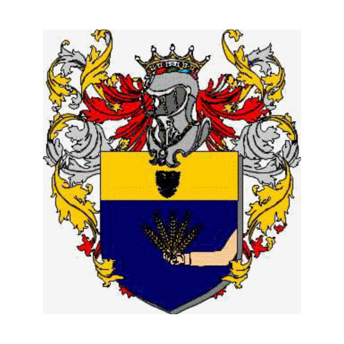 Coat of arms of family Cozzano
