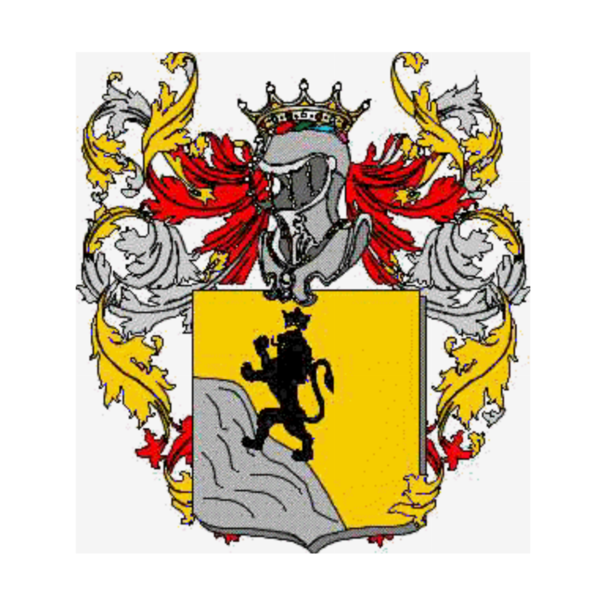 Coat of arms of family Grizzona