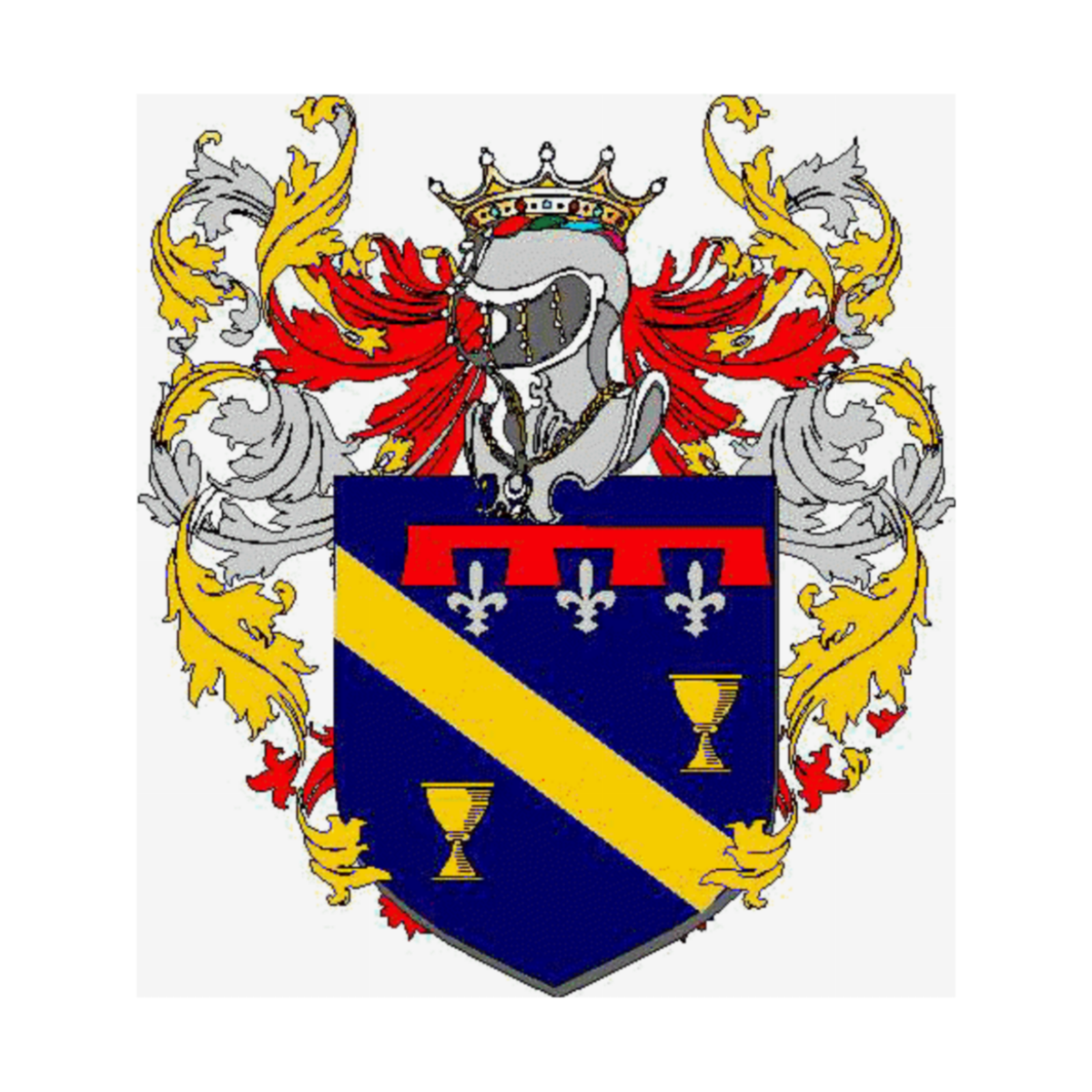 Coat of arms of family Saravallo
