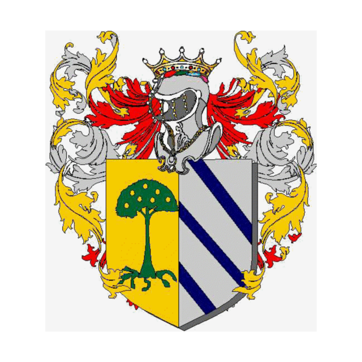 Wappen der Familie Moceti
