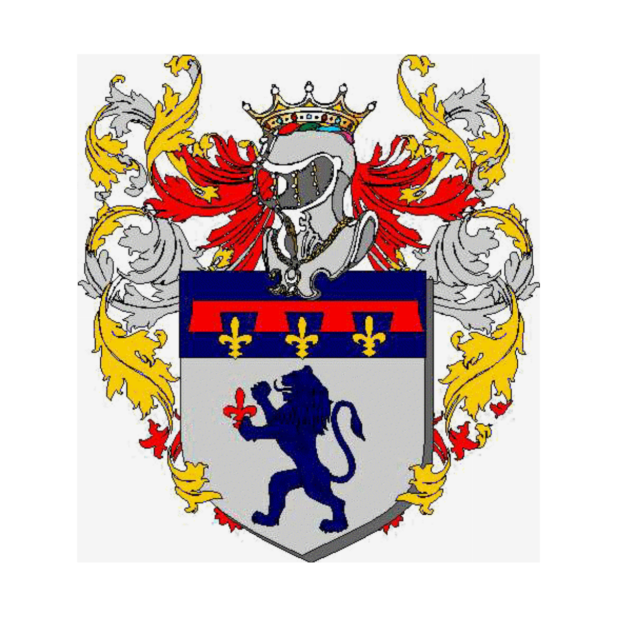 Coat of arms of family Pasiello