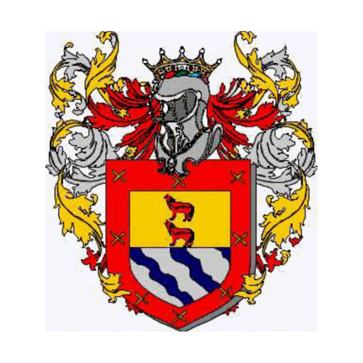 Coat of arms of family Carpenito