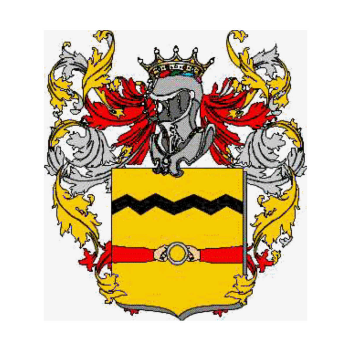 Coat of arms of family Calotto