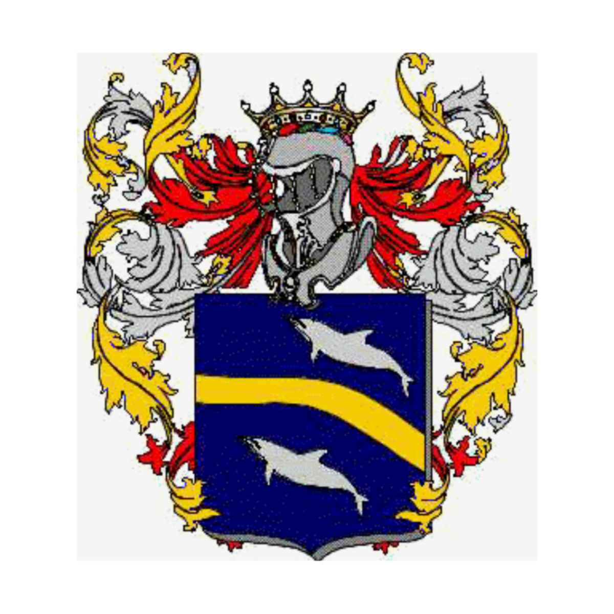 Escudo de la familia Sagliani