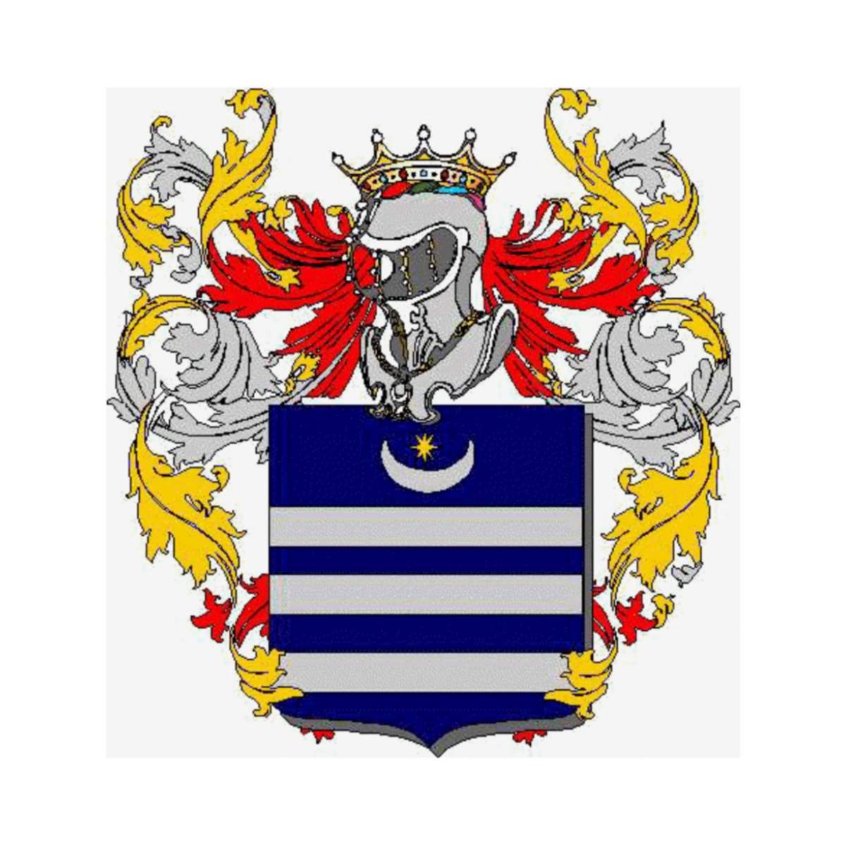 Coat of arms of family Ruotti