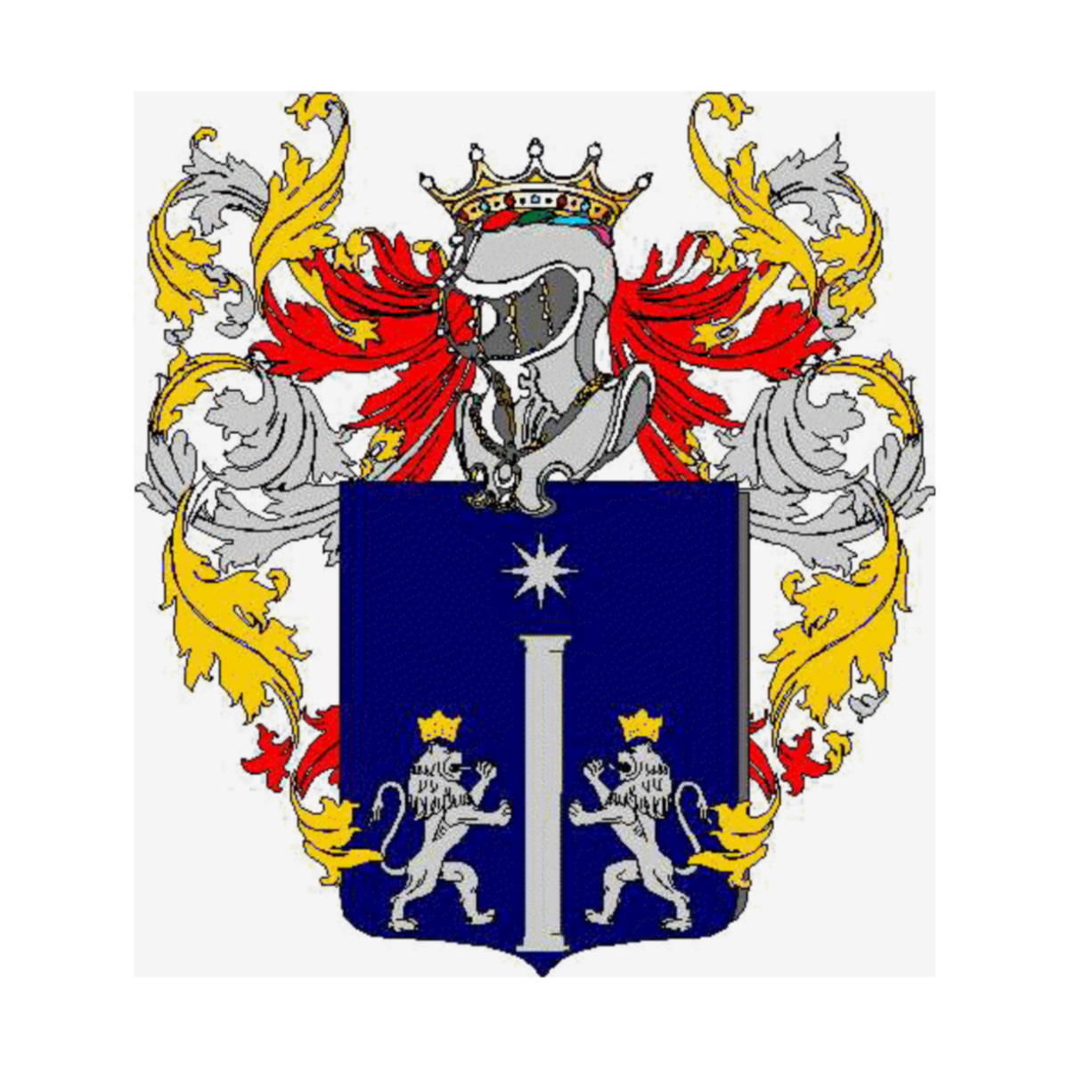 Coat of arms of family Ruozio