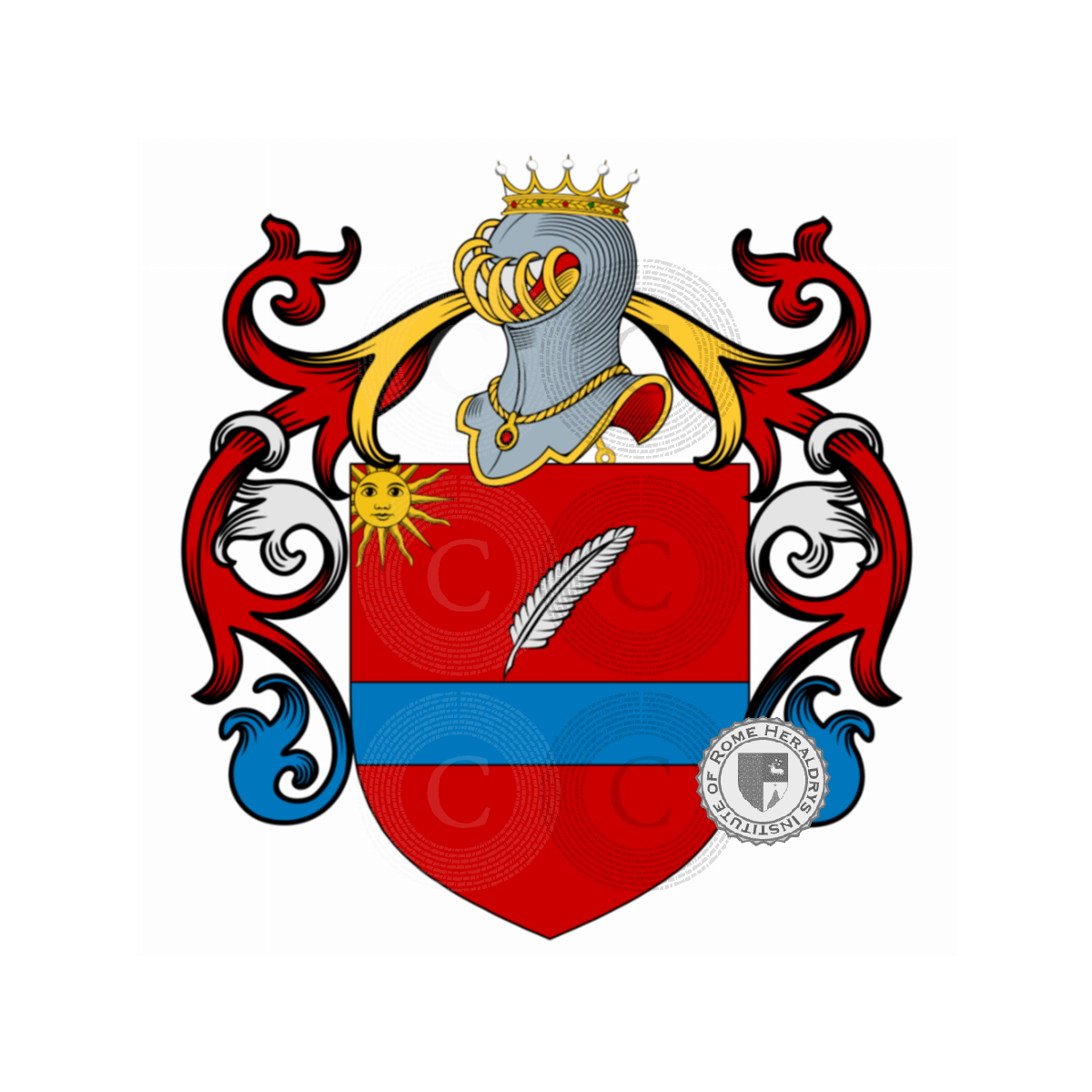 Escudo de la familia Caruggi