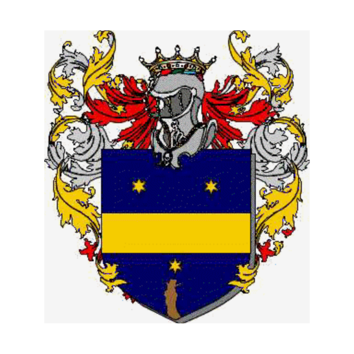 Coat of arms of family La Rocca
