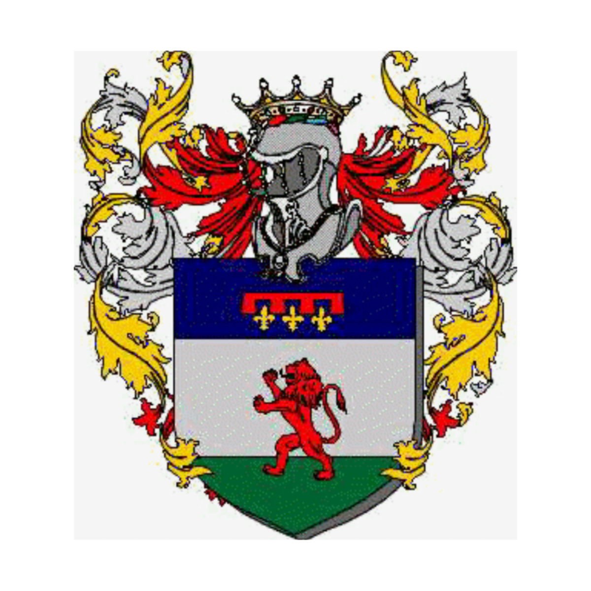 Coat of arms of family Passavantirugiero