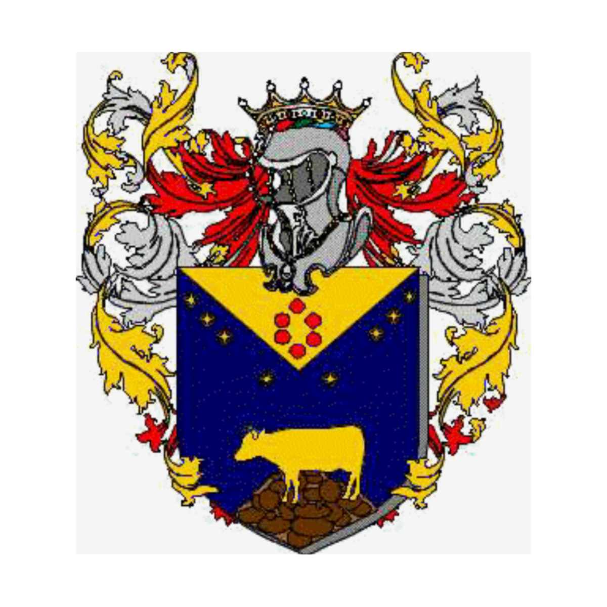 Coat of arms of family Passarino