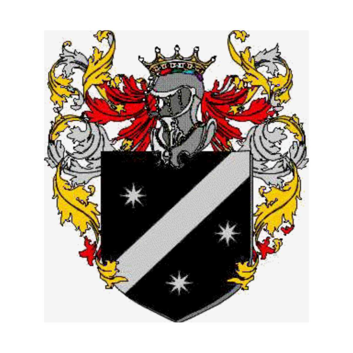 Coat of arms of family Nassaro