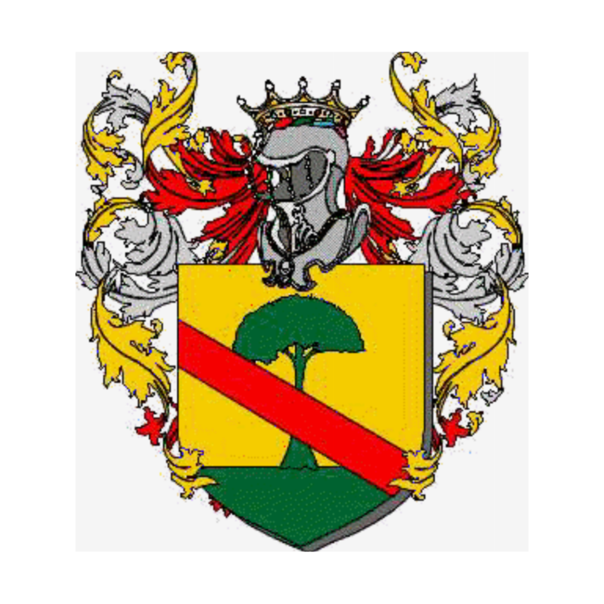 Coat of arms of family Partistagno