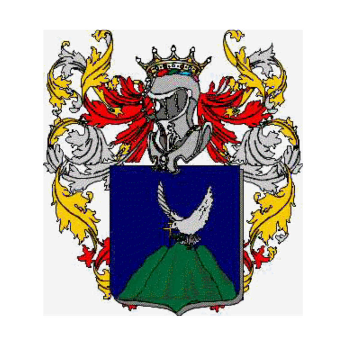 Coat of arms of family Pizzonio