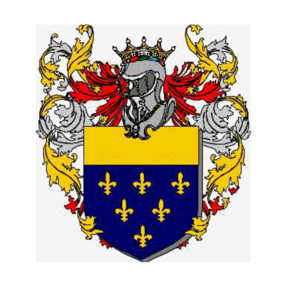 Coat of arms of family Pazziella