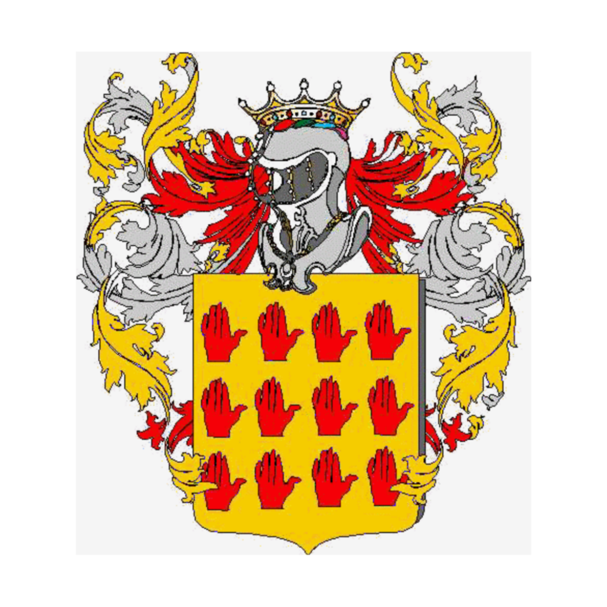 Coat of arms of family Achione