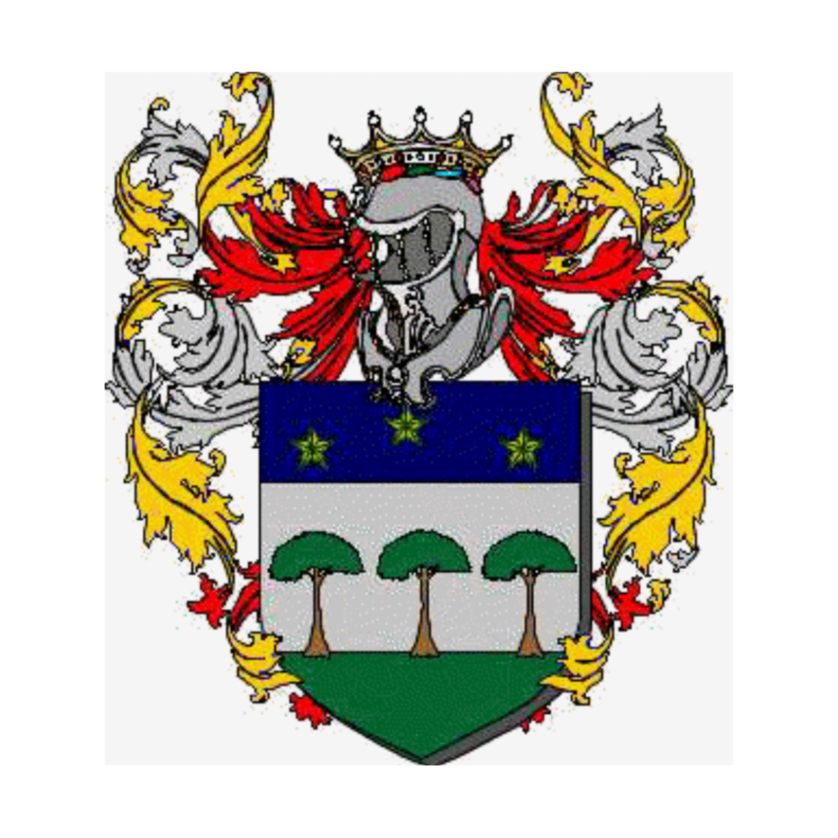Coat of arms of family Carcella
