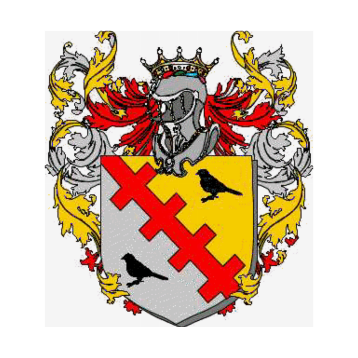 Coat of arms of family Del Vento