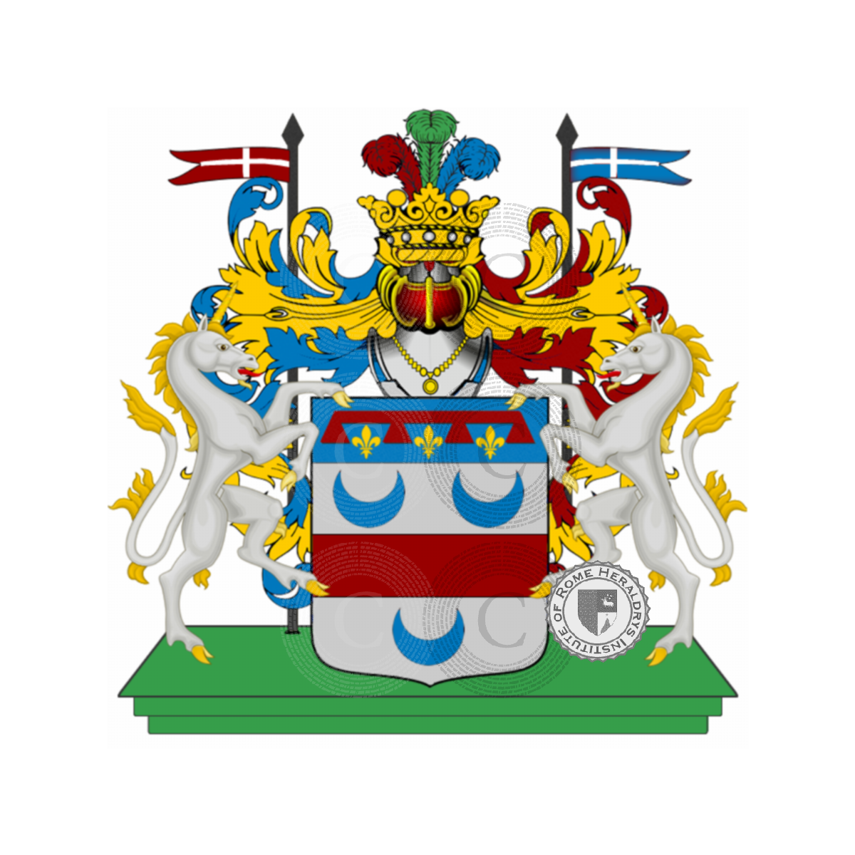 Coat of arms of family Vesti