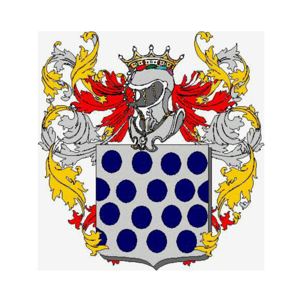 Coat of arms of family Cappi