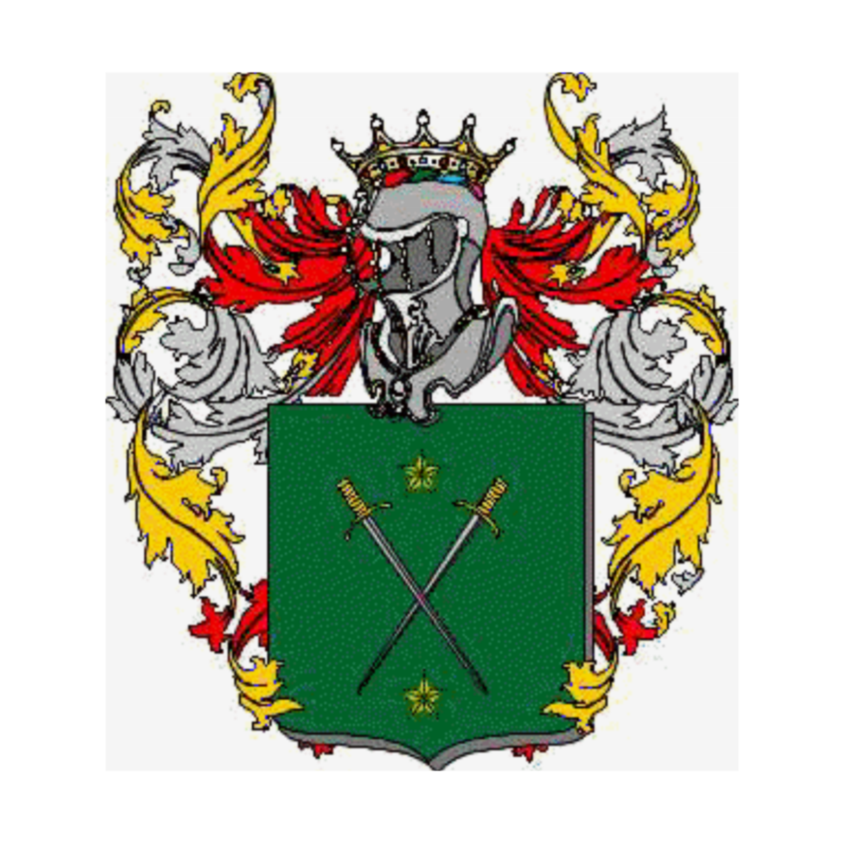 Coat of arms of family Rioca