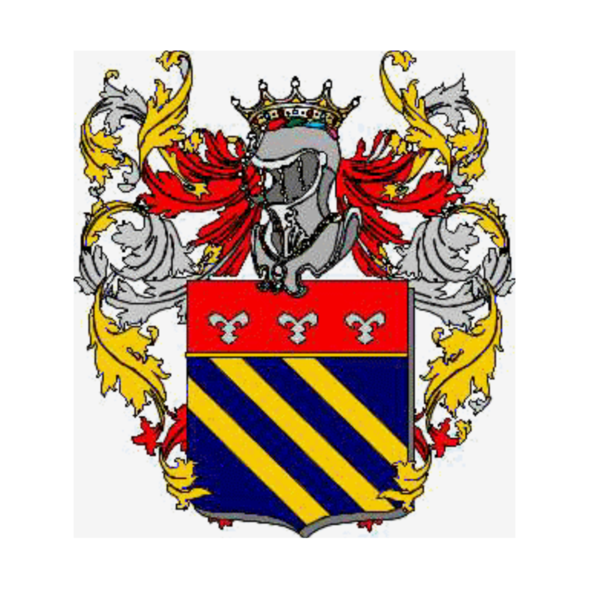 Coat of arms of family Roccoletti