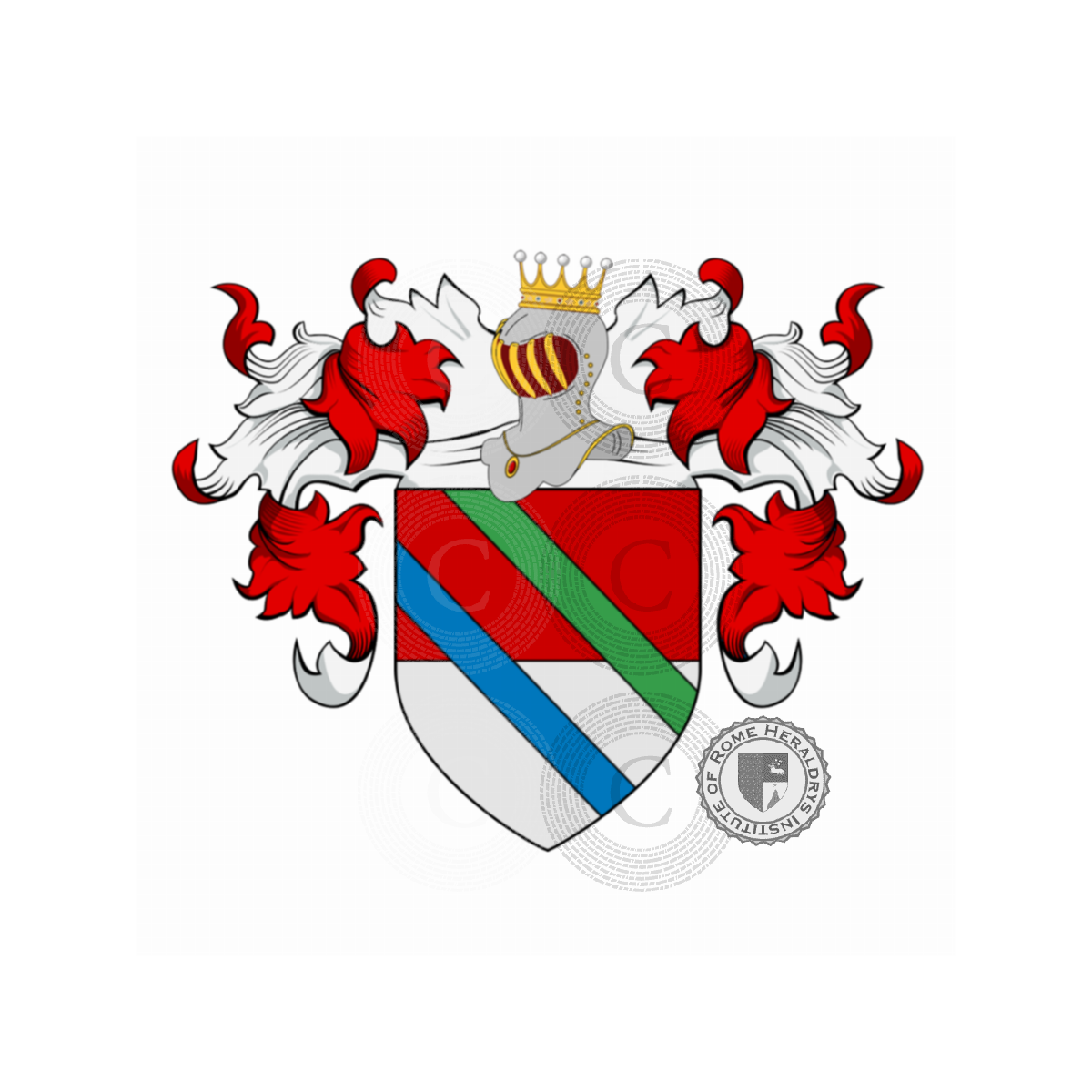 Wappen der Familie Della Rossa