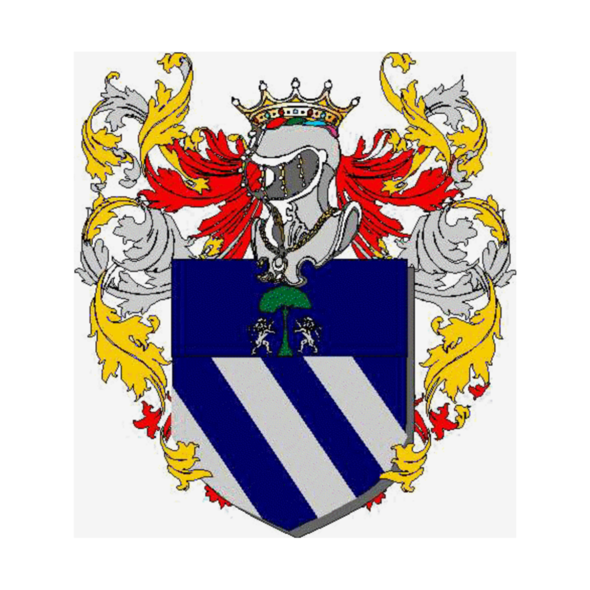 Coat of arms of family SALVIOLI