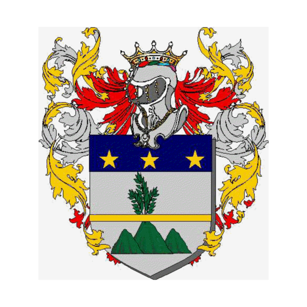 Coat of arms of family Tavio
