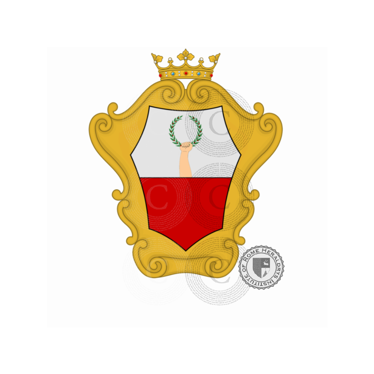 Coat of arms of family Viseri