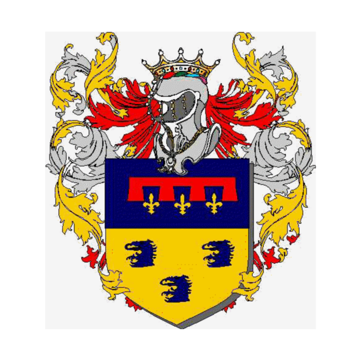 Coat of arms of family Mechi