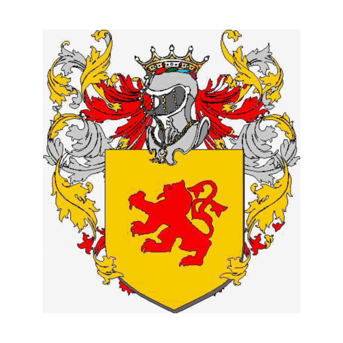 Coat of arms of family Paciotto