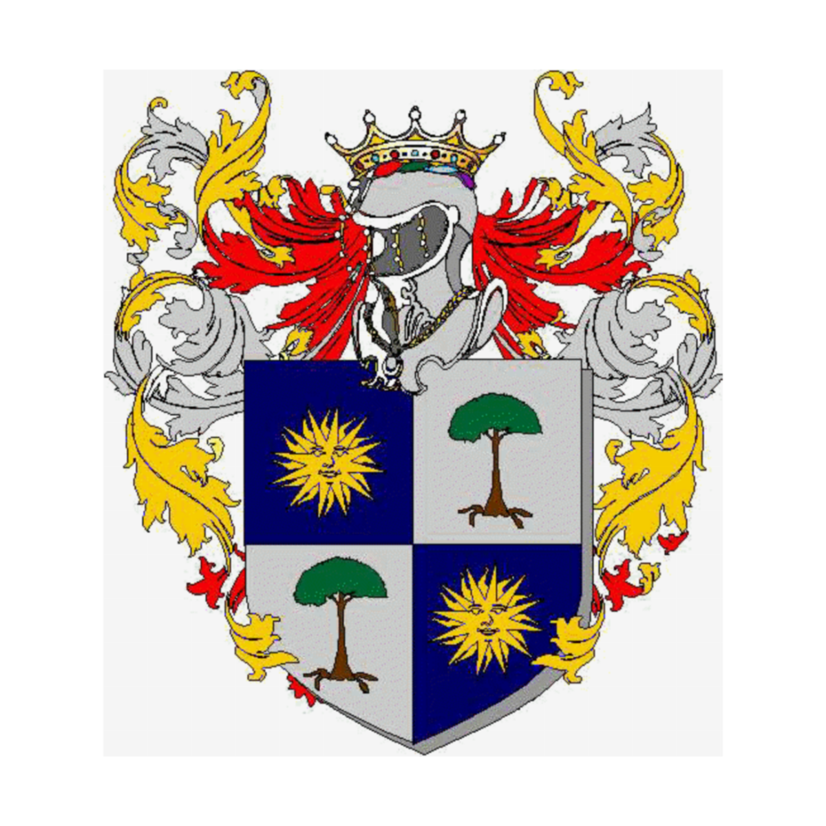 Wappen der Familie Succini