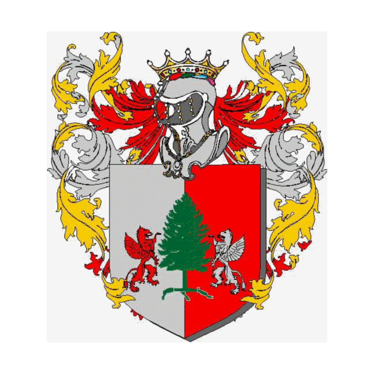 Coat of arms of family Salatina